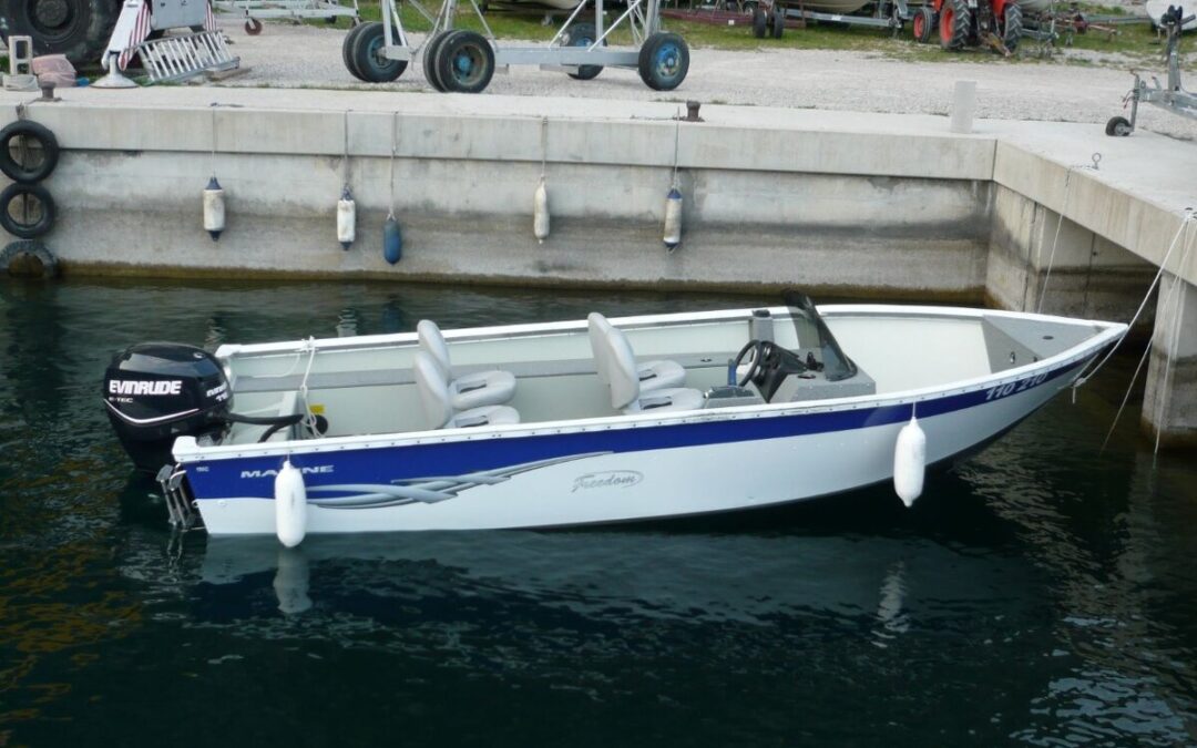 Hliníková loď + Evinrude 115 hp